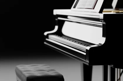 Professioneller Klaviertransport Zürich im Treppenhaus